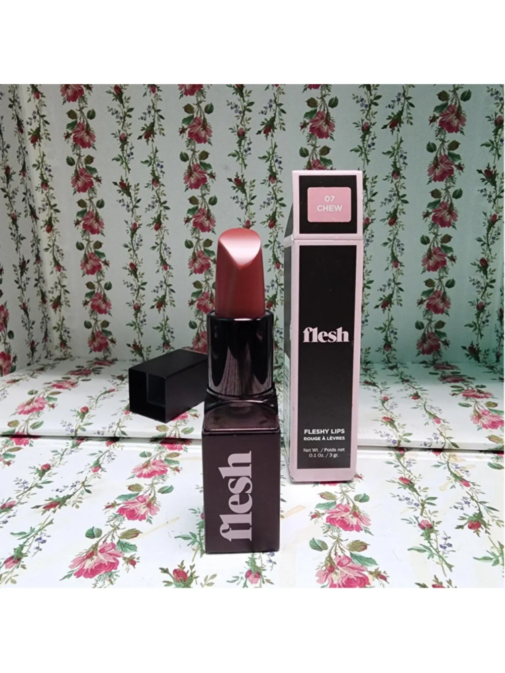 Flesh by Natasha Cosmetics lipstick in shade 07 Chew